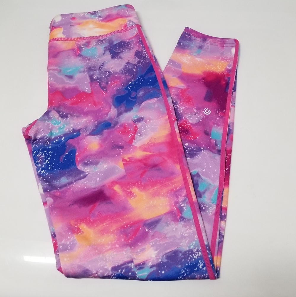 C9 by Champion Pink Dream Athletic Leggings Sz L 10-12